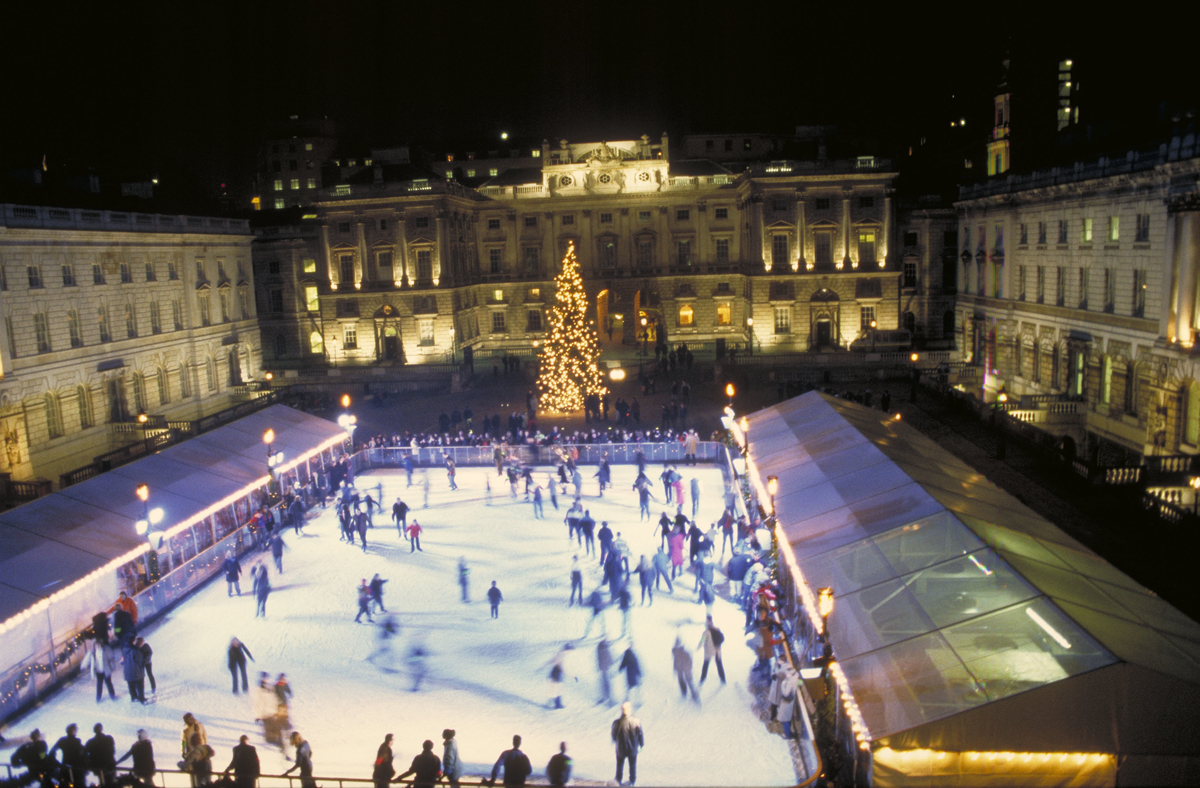 Ice Skating AT Somerset House