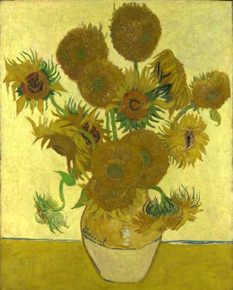 National Gallery - Sunflower by Vincent Van Gogh