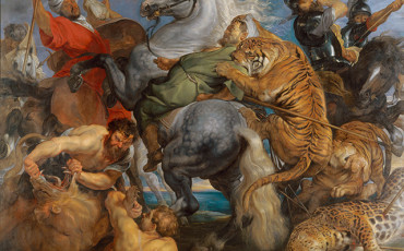 Peter Paul Reubens, Tiger, Lion and Leopard Hunt, 1616