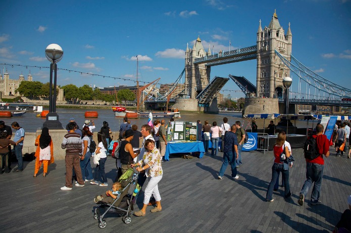 View of Tower Bridge 