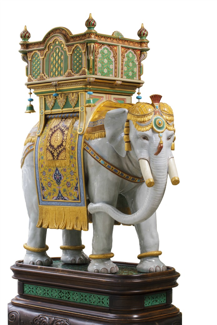 Minton Elephant 1889