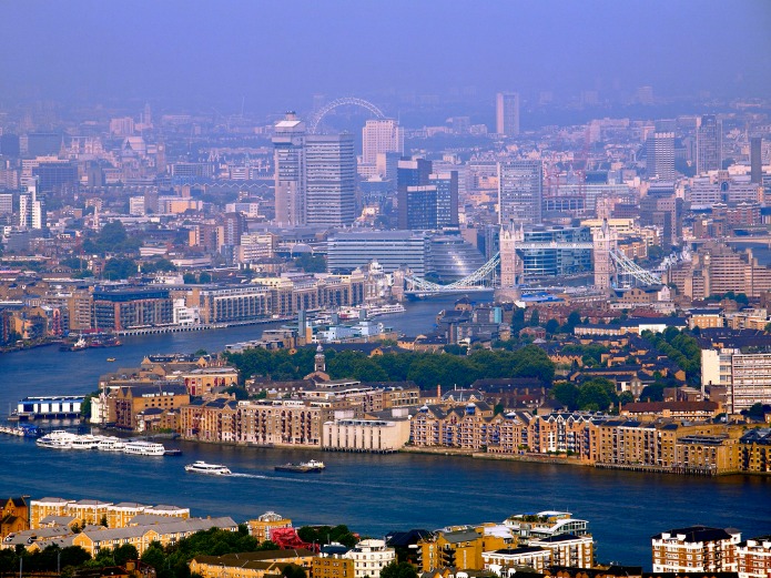 London: View from Docklands