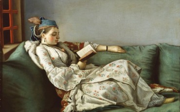 Royal Academy - Jean-Etienne Liotard - Woman on Sofa