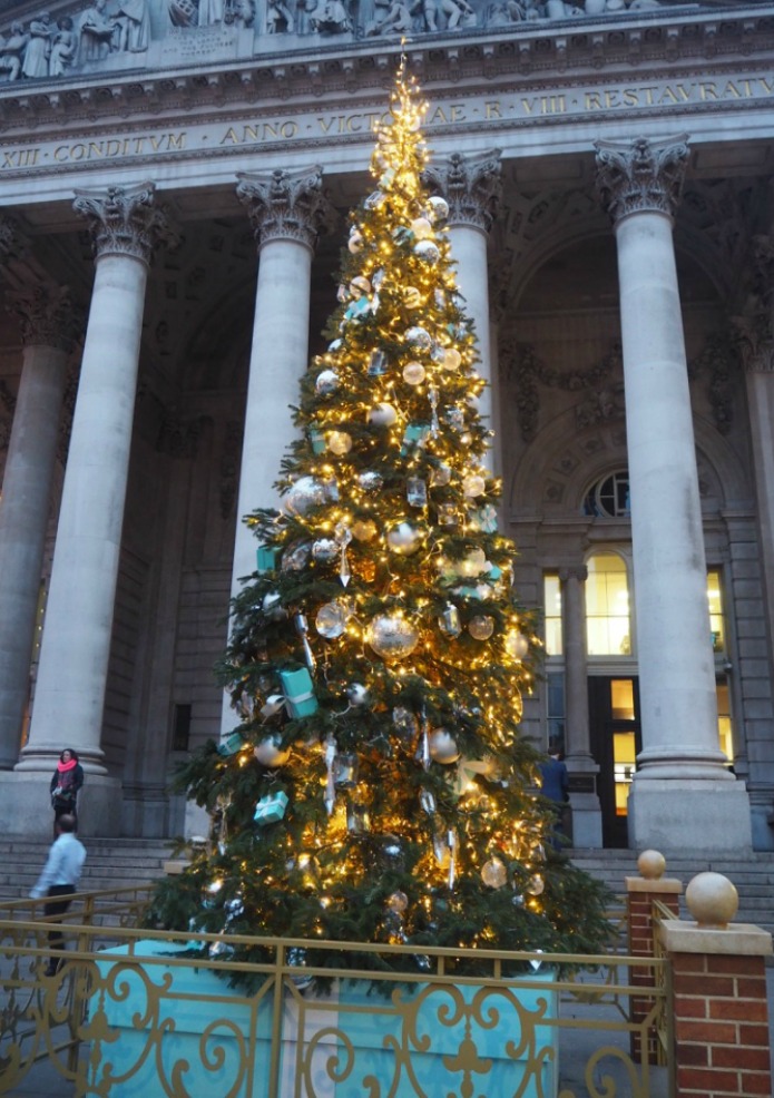 London Christmas Tree 2015 - Royal Exchange
