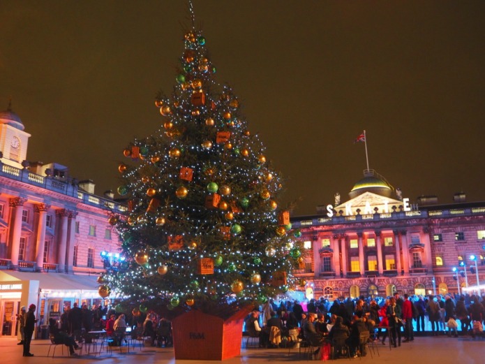 London Christmas Tree 2015 - Somerset House