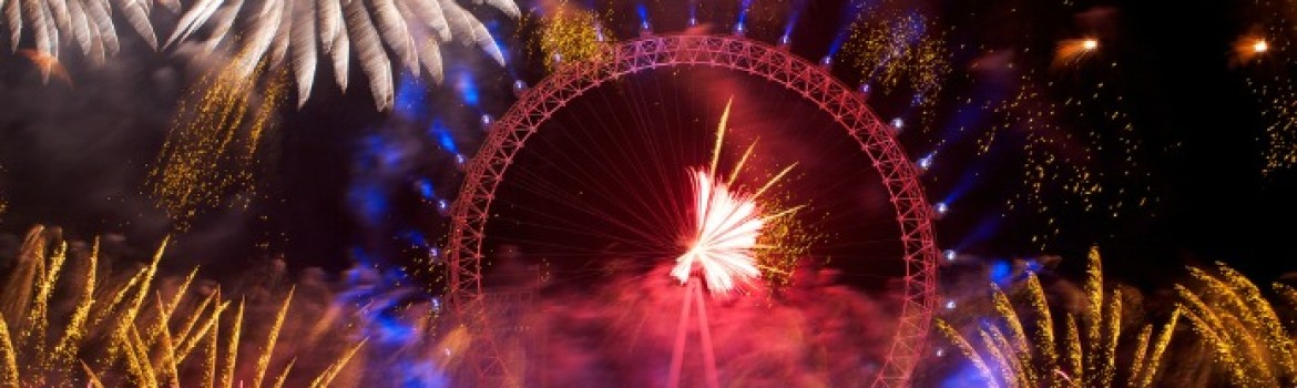 London New Year's Eve Fireworks. Photo Credit: © Visit London.