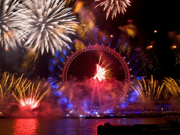 London New Year's Eve Fireworks