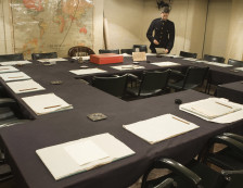 Churchill War Rooms - The Cabinet Room.