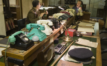 Churchill War Room - The Map Room.