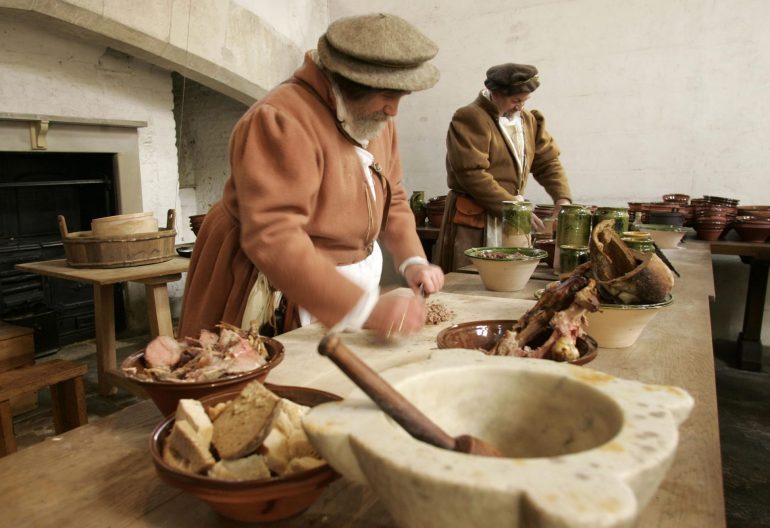 Hampton Court Palace - Tudor Kitchens.