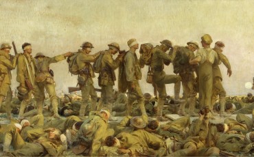 Imperial War Museum London - 'Gassed' by John Singer Sargent, 1919.