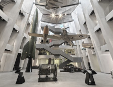 Imperial War Museum London - General view of the Atrium.