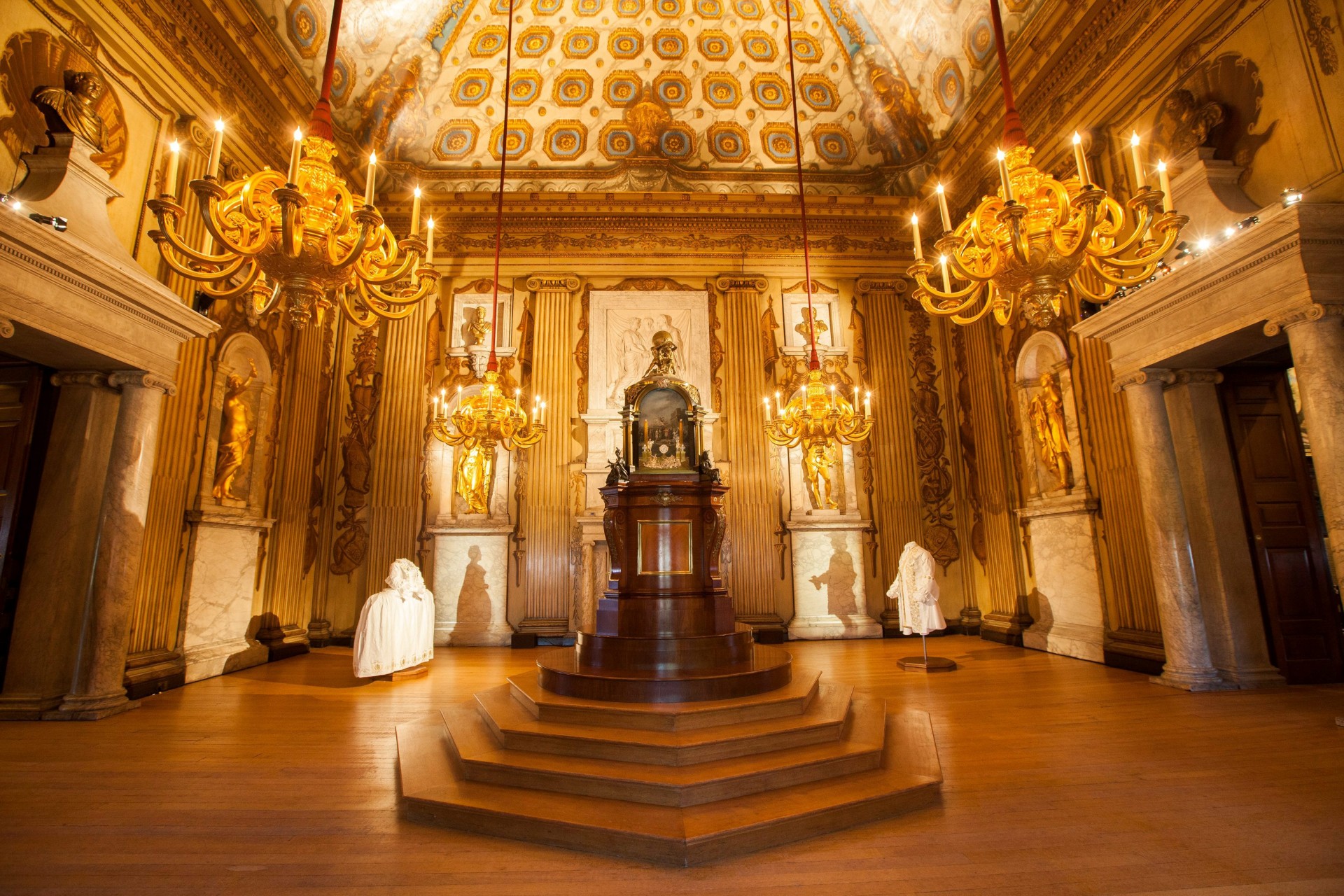 Kensington Palace - General view of the Cupola Room.