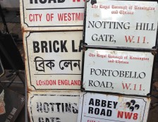 Notting Hill, London - Antique road signs. Photo Credit: ©Ursula Petula Barzey