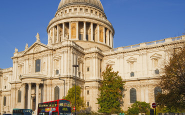 St Paul's Cathedral - As viewed on a spring day.