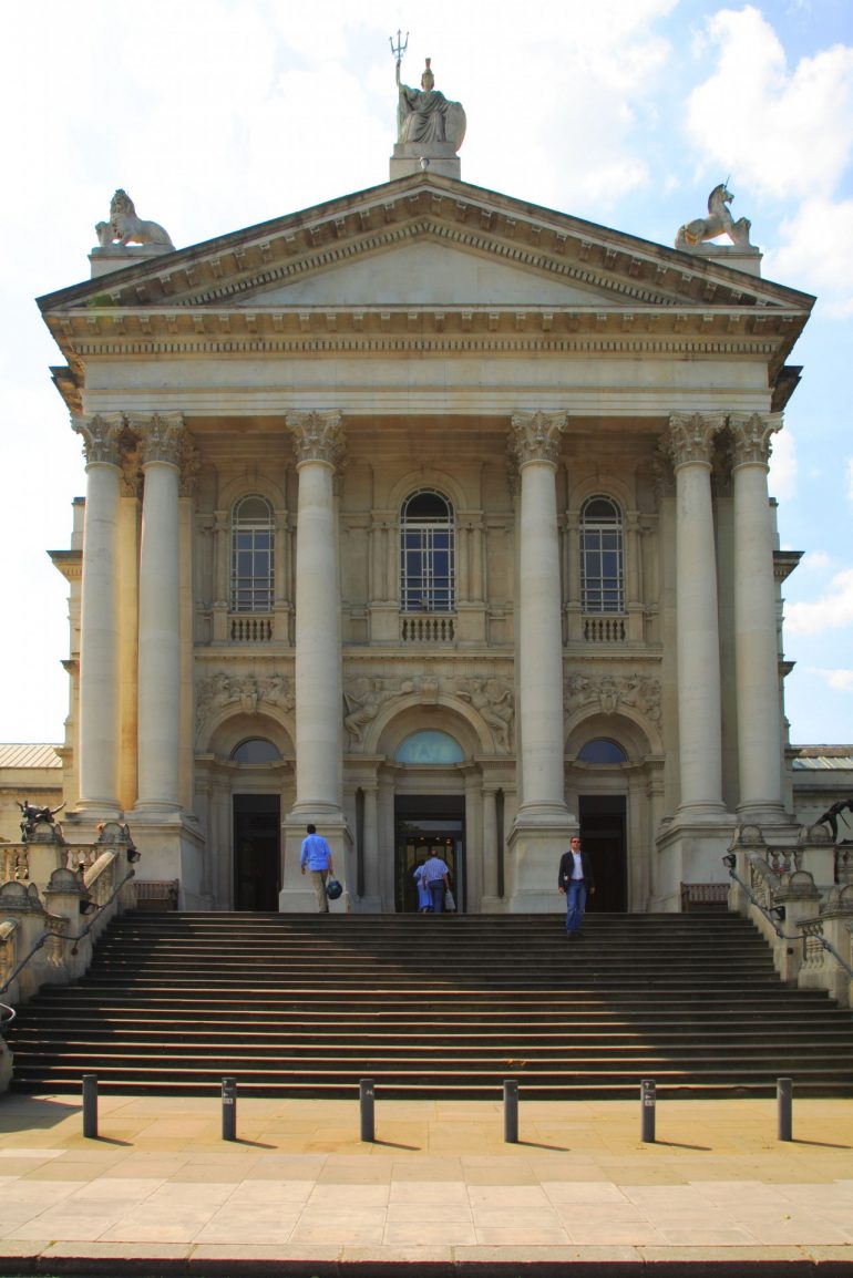 The Tate Britain, the original Tate gallery opened in 1897 at Millbank