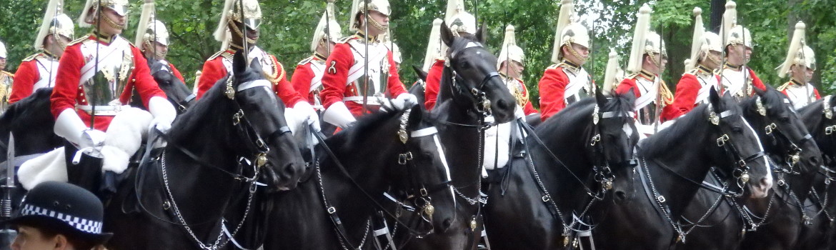 Trooping the Colour is an annual event that takes place on Horse Guards Parade near London's St James's Park, marking The Queen's official birthday.