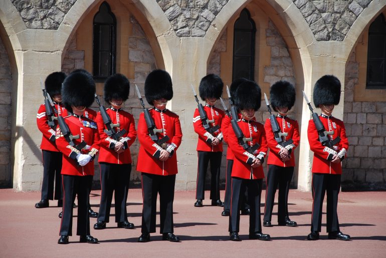 Windsor Castle - Changing of the guard. Photo credit: ©LucieLucy/Pixabay.