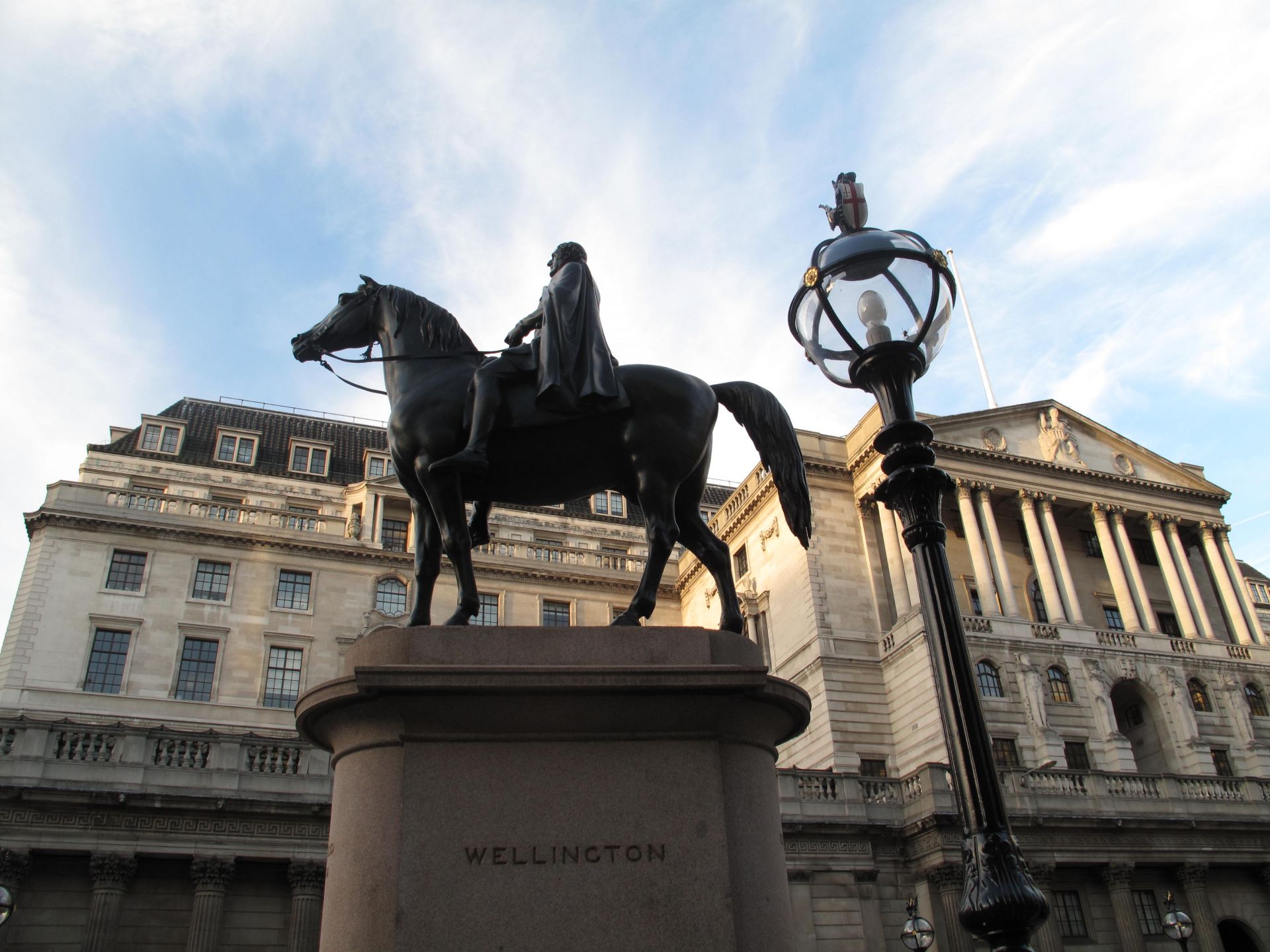 City of London Equestrian statue of the Duke of Wellington. Photo