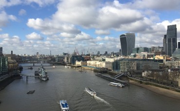 City of London - Thames River. Photo Credit: ©Nigel Rundstrom.