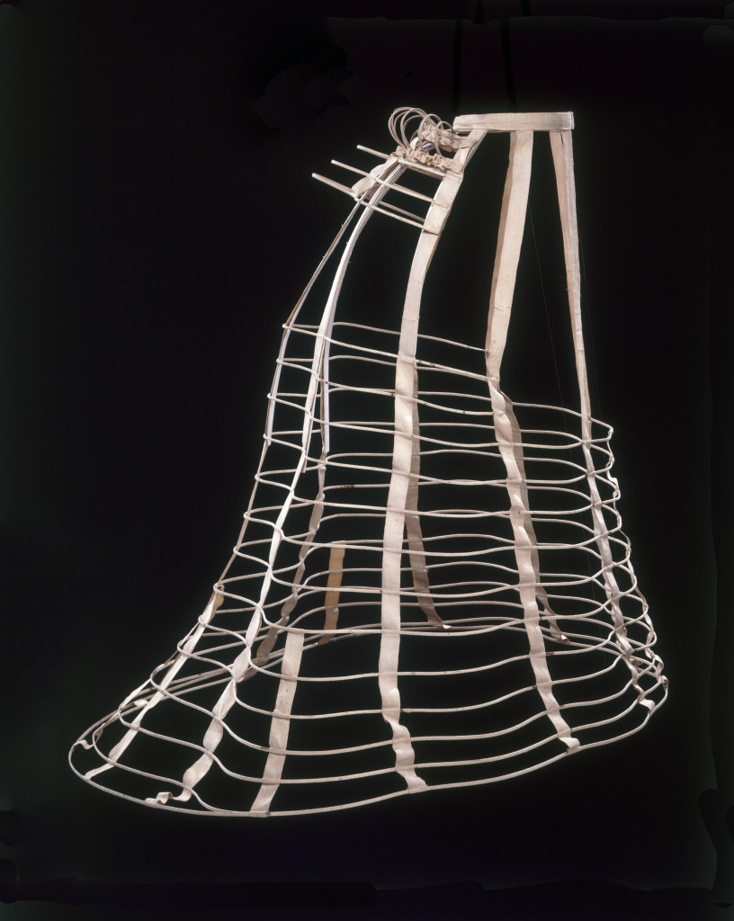 Cage crinoline, the ‘Princess Louise Jupon Patent’, c. 1871. Photo Credit: ©Victoria and Albert Museum, London.
