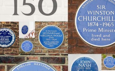 English Heritage - 150th Anniversary of Blue Plaques. Photo Credit: ©English Heritage.