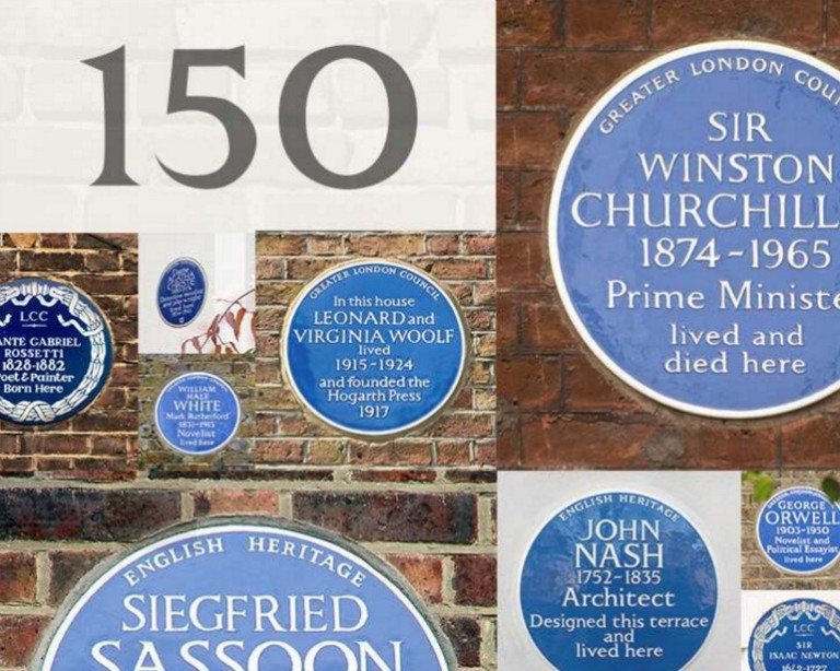 English Heritage Celebrates 150th Anniversary of Blue Plaques Guide London