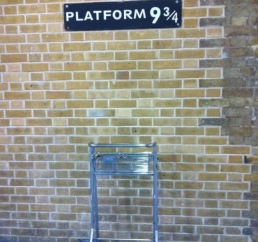 Harry Potter: King's Cross Station - 9 3/4 Platform . Photo Credit: ©Ursula Petula Barzey.