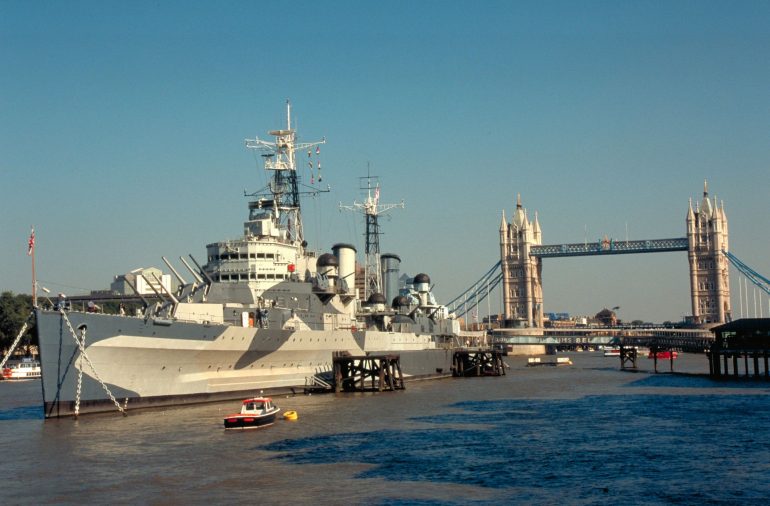 Tower Bridge - River Thames And HMS Belfast. Photo Credit: ©Visit London Images.