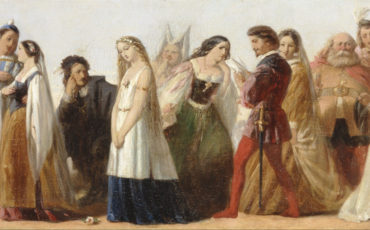 William Shakespeare: Procession of Characters from Shakespeare's Plays by an unknown artist. Photo Credit: ©Public Domain via Wikimedia Commons.