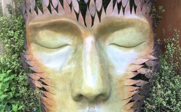 2016 Chelsea Flower Show: Simon Gudgeon Sculpture - Tree Spirit. Photo Credit: ©Ursula Petula Barzey.