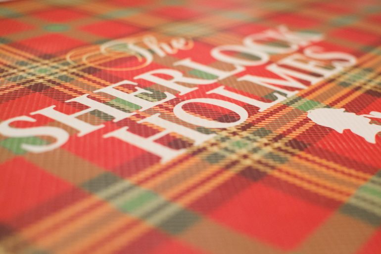 Sherlock Holmes Book Pattern. Photo Credit: © Tookapic/Pixabay.