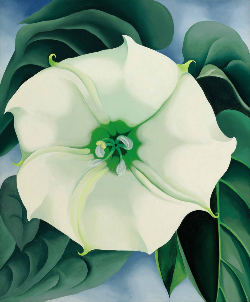 Georgia O’Keeffe 1887-1986, Jimson Weed/White Flower No. 1 1932. Photo Credit: ©2016 Georgia O'Keeffe Museum/DACS, London.