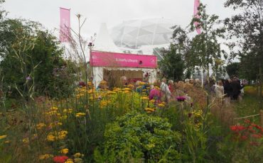 2016 RHS Hampton Court Palace Flower Show: Butterfly Dome Entrance. Photo Credit: ©Ursula Petula Barzey.