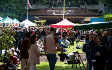 Embankment Summer Market. Photo Credit: ©Bob Marsden.