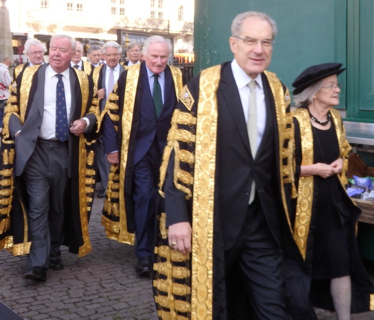 Judges Service at Westminster Abbey - Supreme Court Judges. Photo Credit: ©Angela Morgan. 