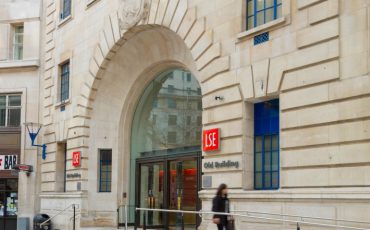 London School of Economics entrance. Photo Credit: ©London & Partners.