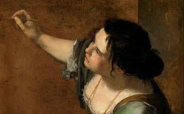 Artemisia Gentileschi, Self portrait as the Allegory of Painting (La Pittura), c.1638-9. Photo Credit: Royal Collection Trust/ © Her Majesty Queen Elizabeth II 2016.