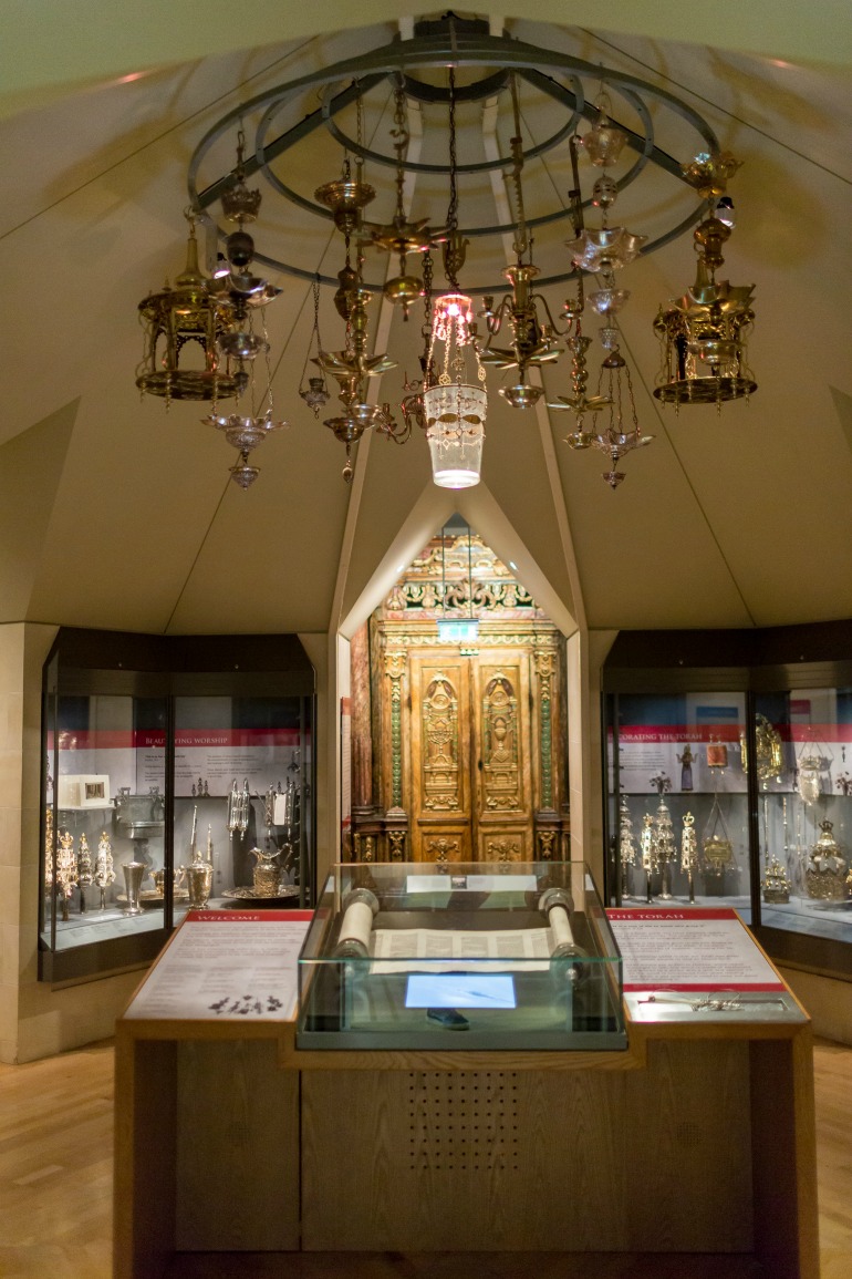 The Jewish Museum London - Judaica Gallery. Photo Credit: ©Benedict Johnson.