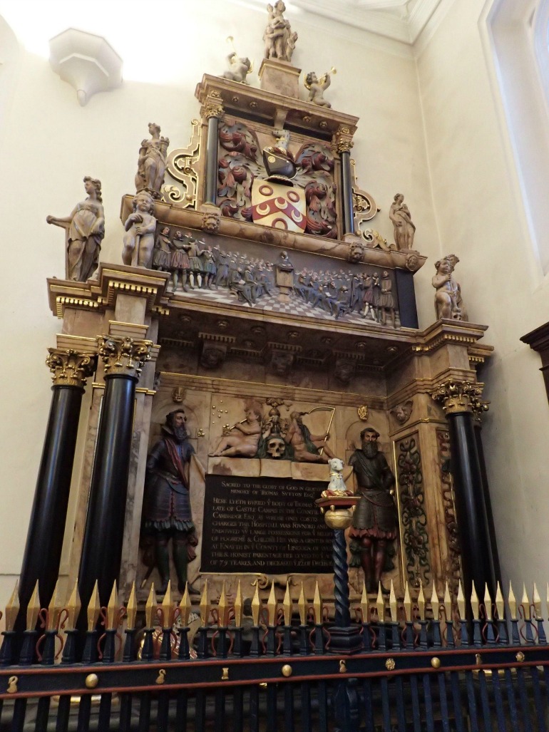 Charterhouse Museum - The Tomb of the Charterhouse Founder, Thomas Sutton. Photo Credit: ©Isobel Durrant 