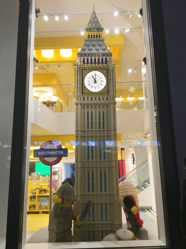 London Lego Store - Big Ben. Photo Credit: ©Ursula Petula Barzey. 