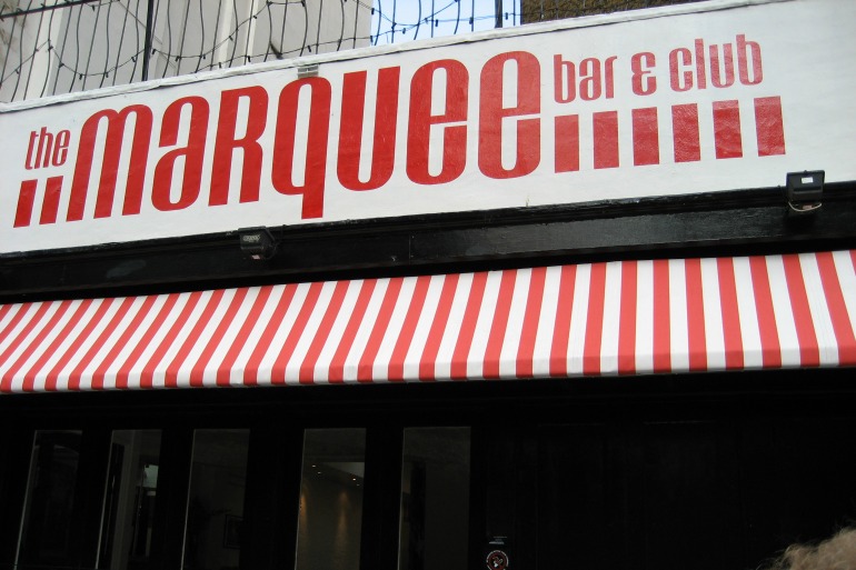 London Marquee Club. Photo Credit: © By Kiwi via Wikimedia Commons. 