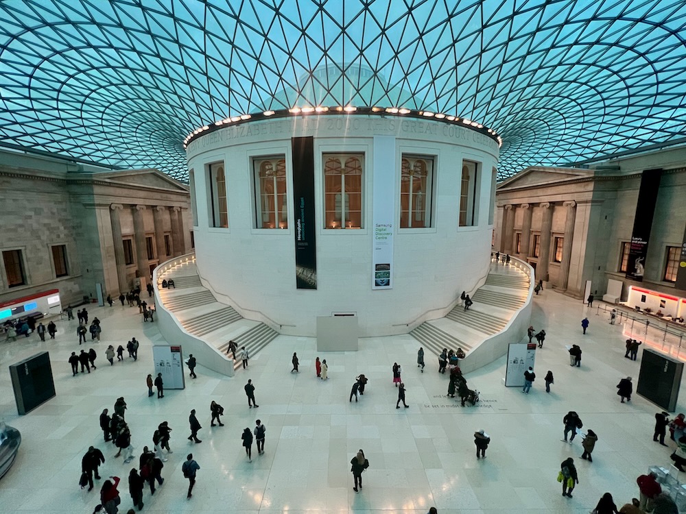 Great Court at the British Museum in London. Photo Credit: © Ursula Petula Barzey.