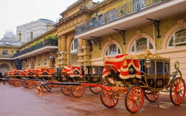 Buckingham Palace: Coaches at the Royal Mews. Photo Credit: © Pawel Libera / Royal Trust Collection.