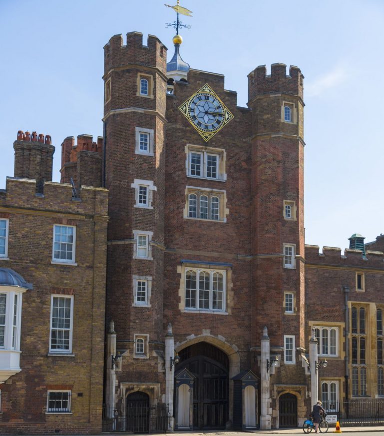 St James's Palace. Photo Credit: © London & Partners.