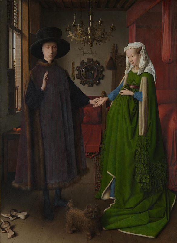 The National Gallery: Jan van Eyck - The Arnolfini Portrait. Photo Credit: © The National Gallery, London.