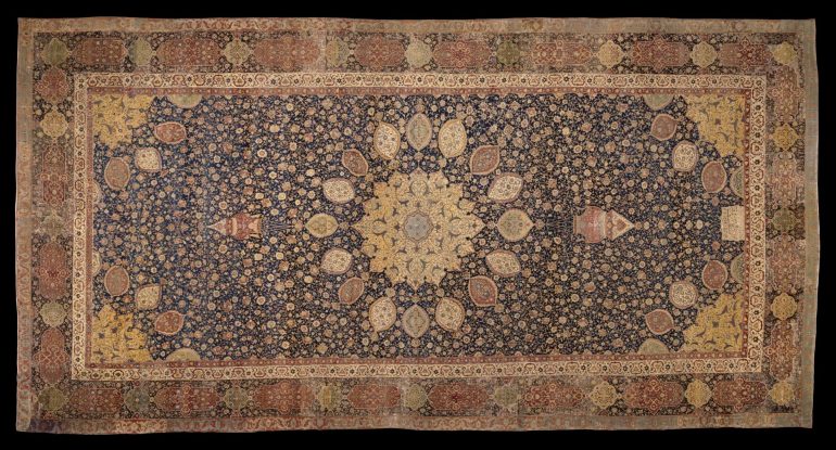 Victoria & Albert Museum: The Ardabil Carpet. Photo Credit: Victoria & Albert Museum, London.