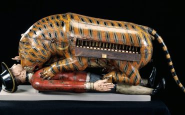 Victoria & Albert Museum: 'Tipu's Tiger', 1780s or 1790s, Mysore, India. Museum no 2545 (IS). Photo Credit: © Victoria & Albert Museum.