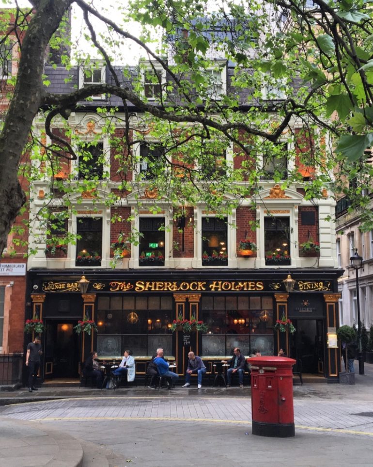 Sherlock Holmes Pub. Photo Credit: © Ursula Petula Barzey.