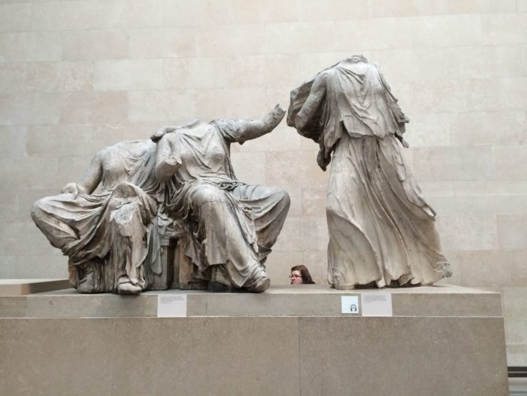 British Museum: The Elgin Marbles also known pars pro toto as the Parthenon Marbles.